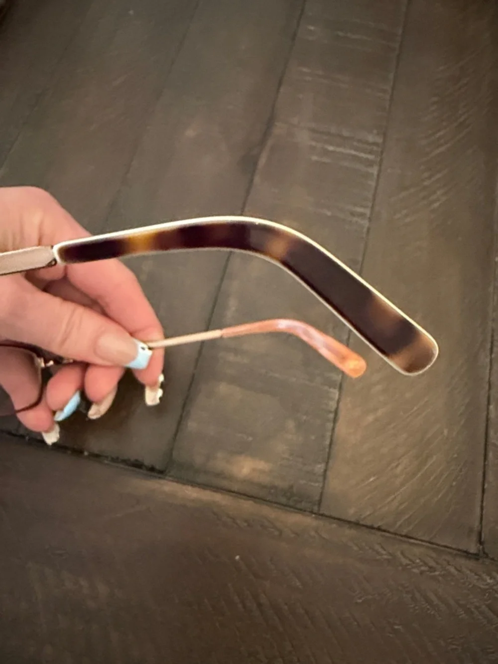 Banana Republic Thin Metal Rim Reading Glasses in Gold